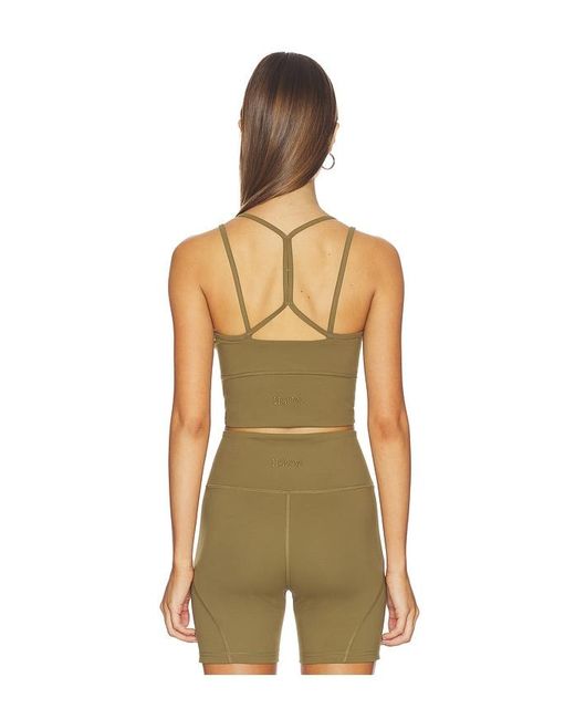 Halfdays Natural Hattie Longline Top
