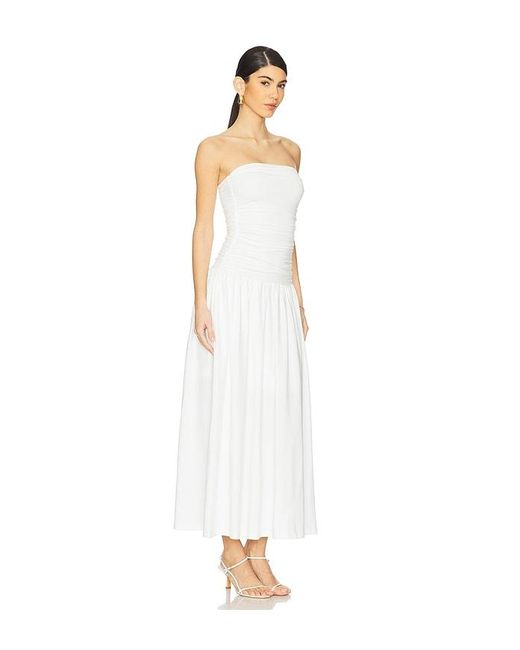 Nia Santal Dress in White | Lyst