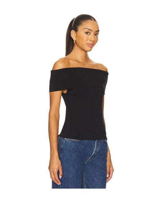Anine Bing Black Francis Top