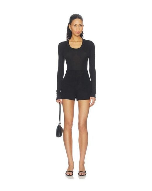 Alice + Olivia Black Cady Short