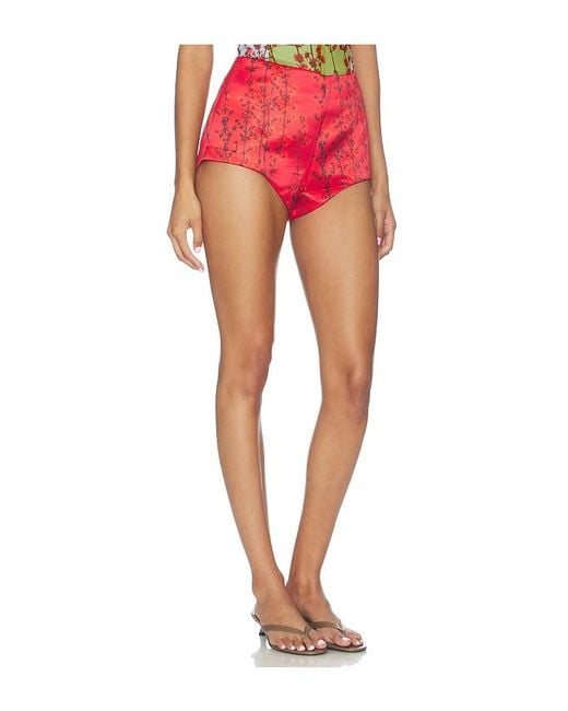 Muma World Red Aka Sukara Hot Shorts