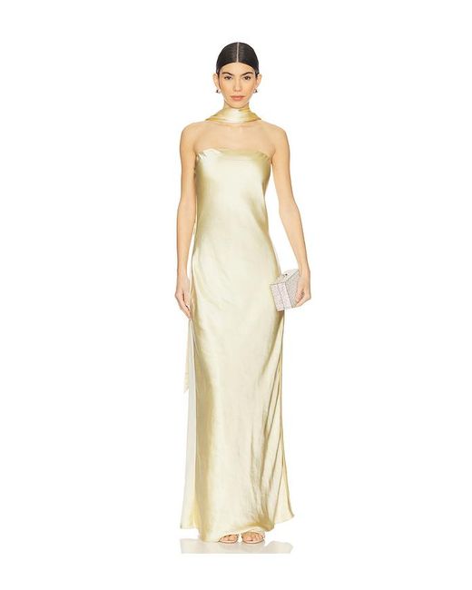 Misha White Lilia Gown