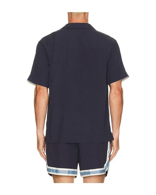 CHE Blue Valbonne Button Down Shirt for men