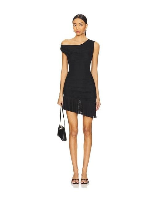 superdown Black Carmena Mini Dress