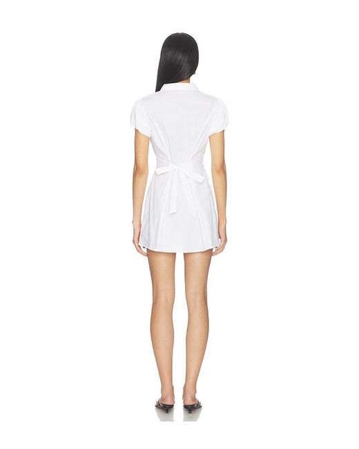 GUIZIO White Liana Dress