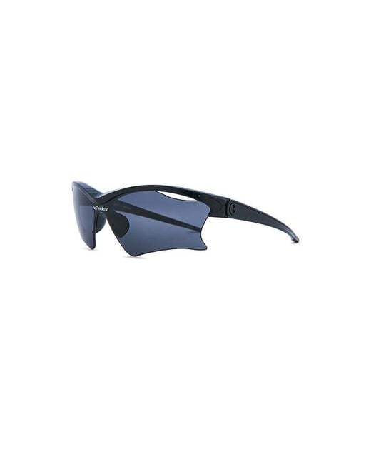 Le Specs Blue X No Problemo Pluto Sunglasses for men