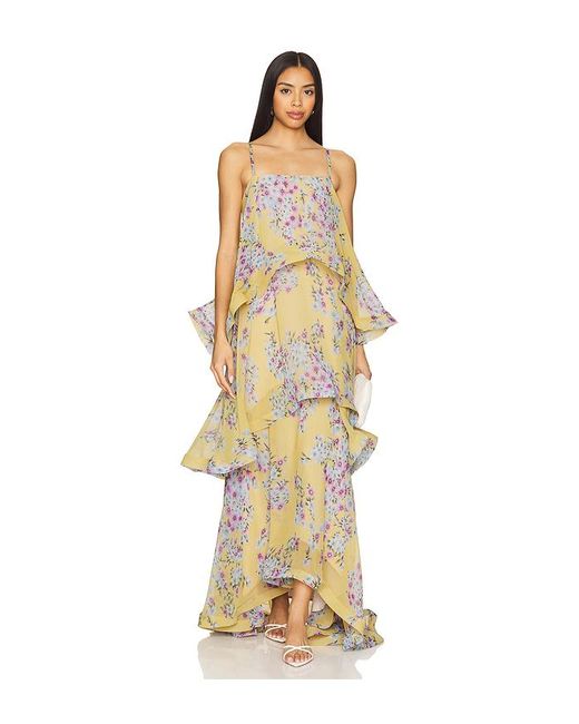 Elliatt Natural X Revolve Armani Maxi Dress