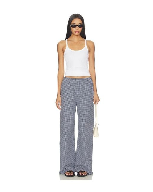 La Ligne Blue Pull On Pant
