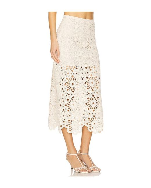 L'academie Natural 'Academie Shay Midi Skirt