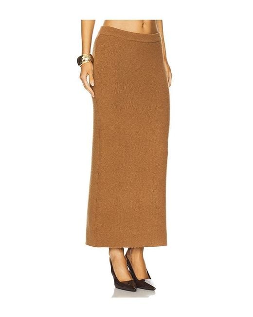 SER.O.YA Natural Hazel Knit Maxi Skirt