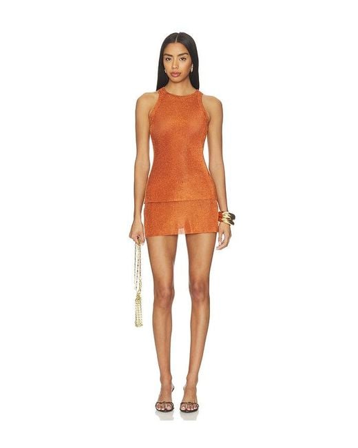 GUIZIO Orange X Revolve Millie Top
