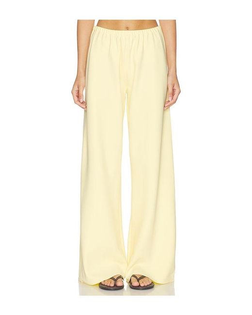 La Ligne Natural Crepe Colby Pants