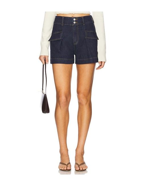 PAIGE Blue Shorts Anessa