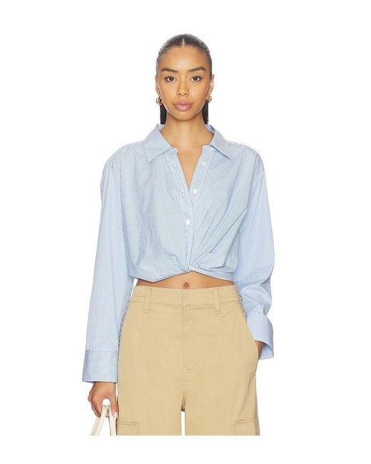 A.L.C. Blue Leo Top