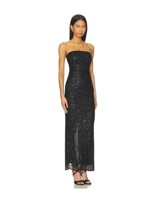Jonathan Simkhai Black Xyla Gown