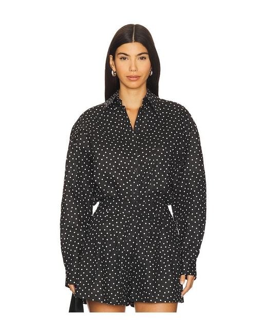 AEXAE Black Linen Woven Shirt