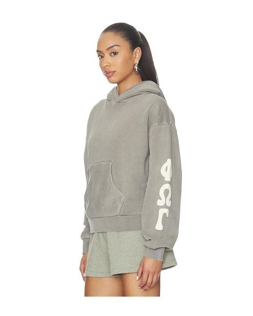 Fear Of God Gray 90's Fleece Hoodie