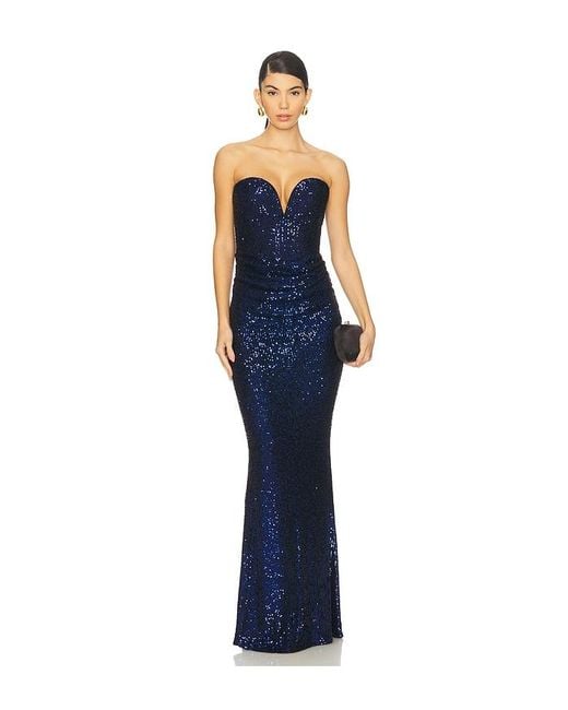 Nookie Blue Dante Maxi Dress