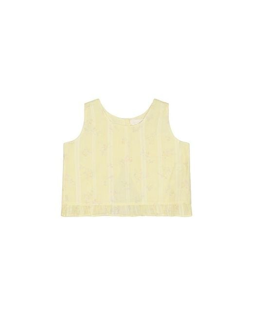 LoveShackFancy Natural Baby Nue Top