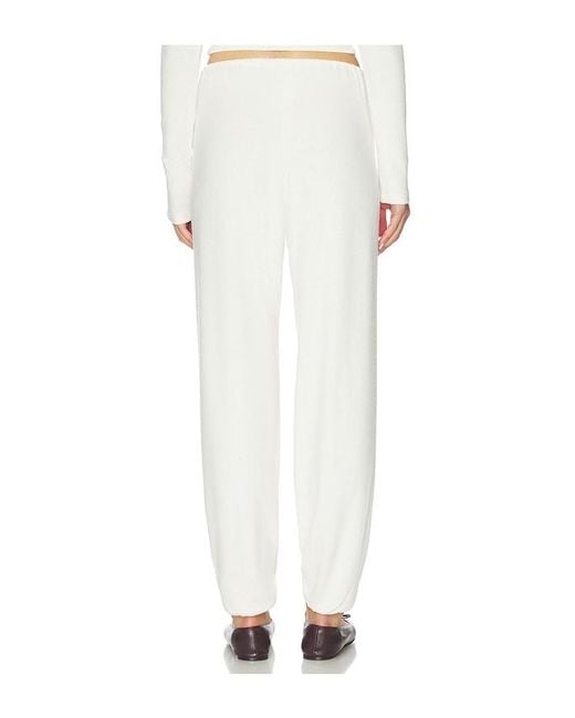 WellBeing + BeingWell White Delaney Jogger