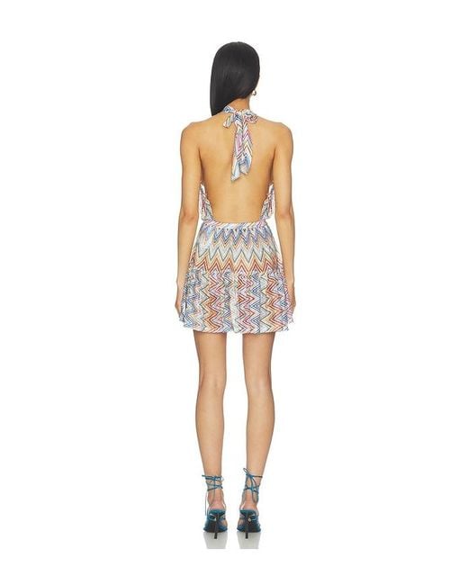 Missoni White Short Cover Up Dress