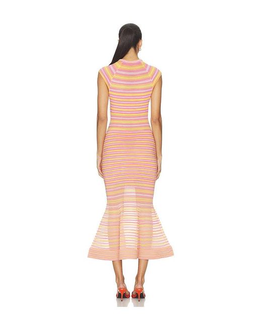 Jonathan Simkhai White Danica Knit Midi Dress