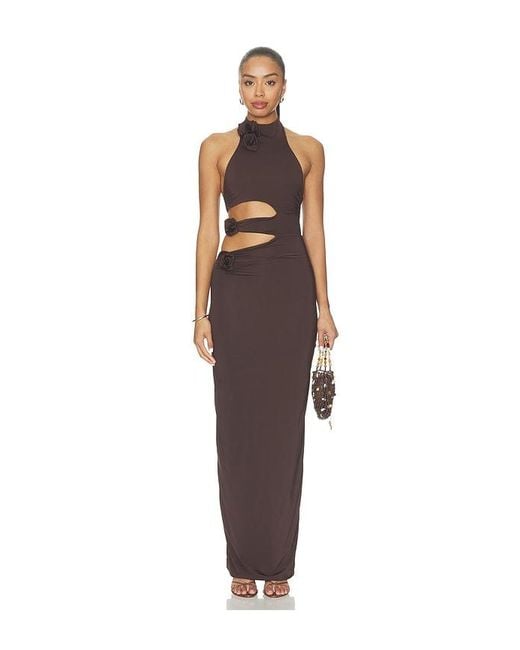 Maygel Coronel Multicolor Tempus Maxi Dress