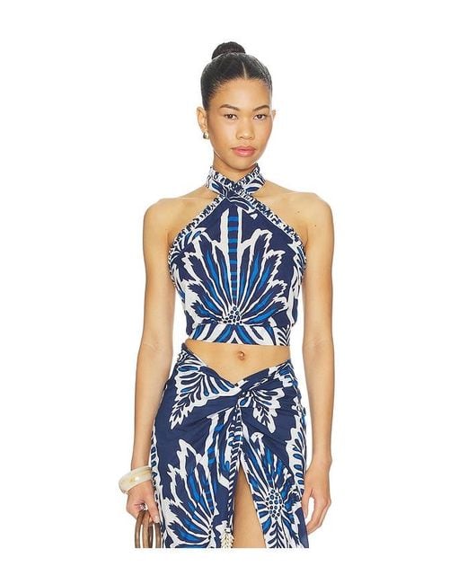 Poupette Blue Suma Top