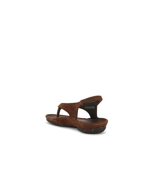 Camper Brown Right Isla Sandal