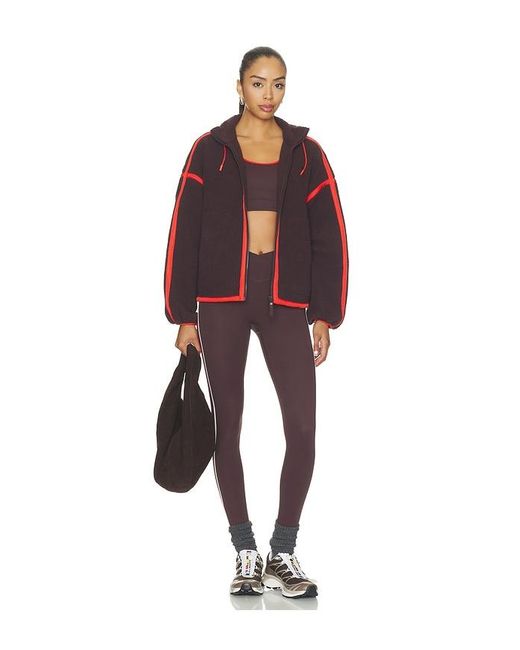 P.E Nation Red Lennon Sherpa Jacket