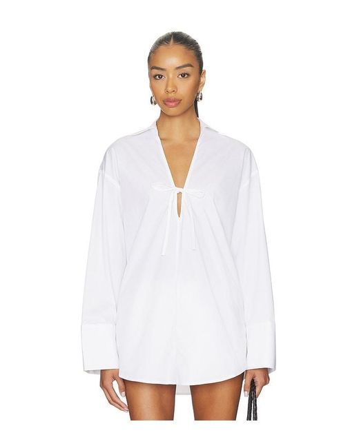 Solid & Striped White The Livia Tunic