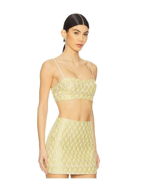 Alexis Yellow Oberteil Evie