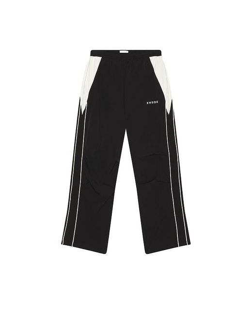 Rhude Black Ramona Piping Track Pant for men