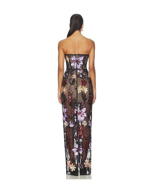Bronx and Banco Multicolor Dahlia Maxi Dress