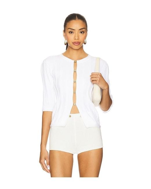 Asta Resort Delilah カーディガン White