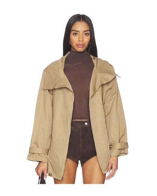 Lovers + Friends Natural Mason Jacket