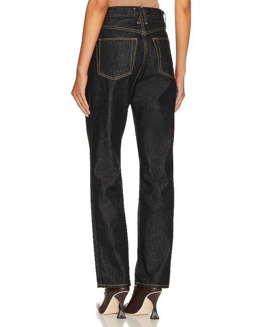 SLVRLAKE Denim Black London Straight Leg