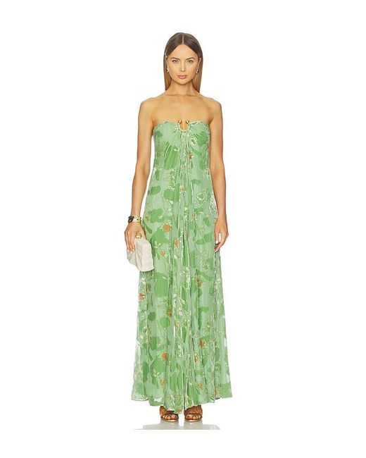 Cult Gaia Green Renay Dress