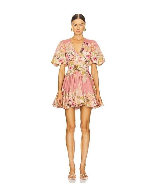 Hemant & Nandita Multicolor Short Dress
