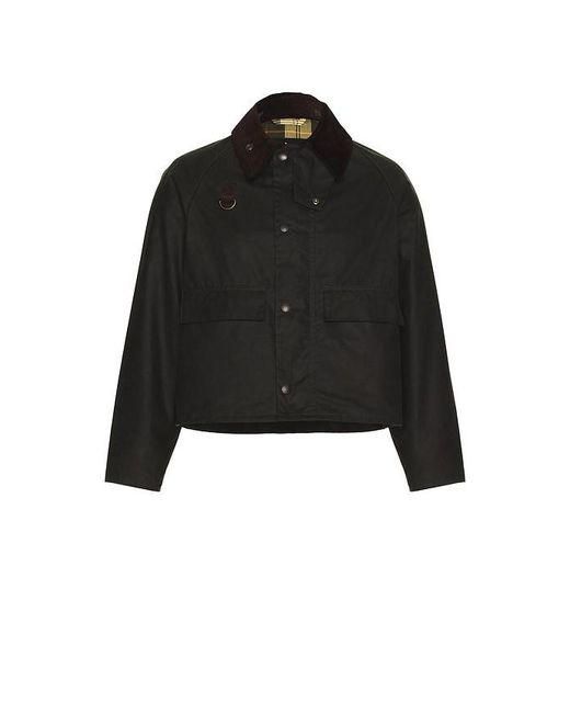 Barbour Black Spey Wax Jacket for men