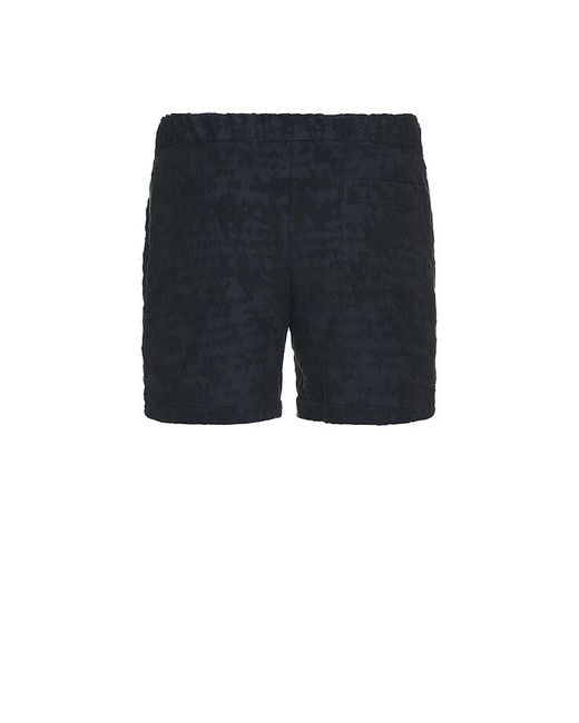 Oas Blue Night Lagoon Terry Shorts for men