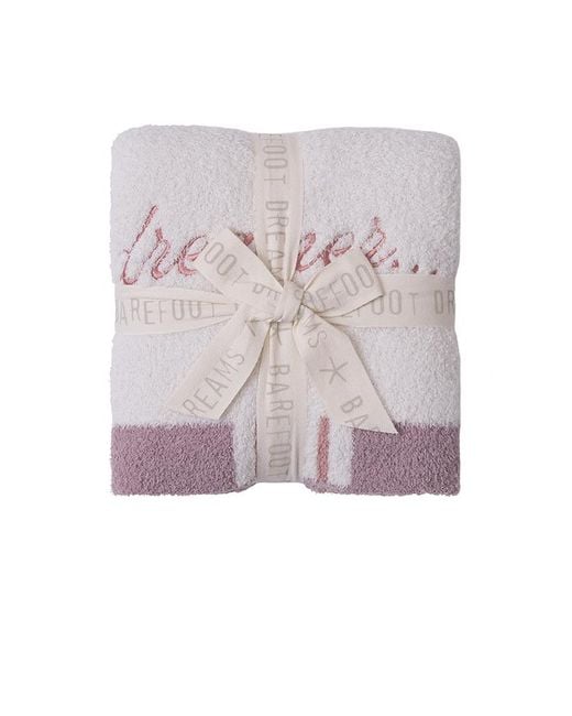 Barefoot Dreams Pink Kids Starry Daydreamer Stroller Blanket 30 X 40
