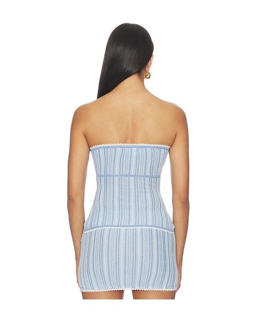 Asta Resort Blue Cleo Top