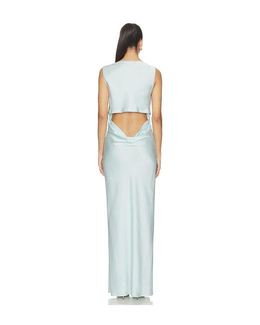 Amanda Uprichard White Roslyn Gown