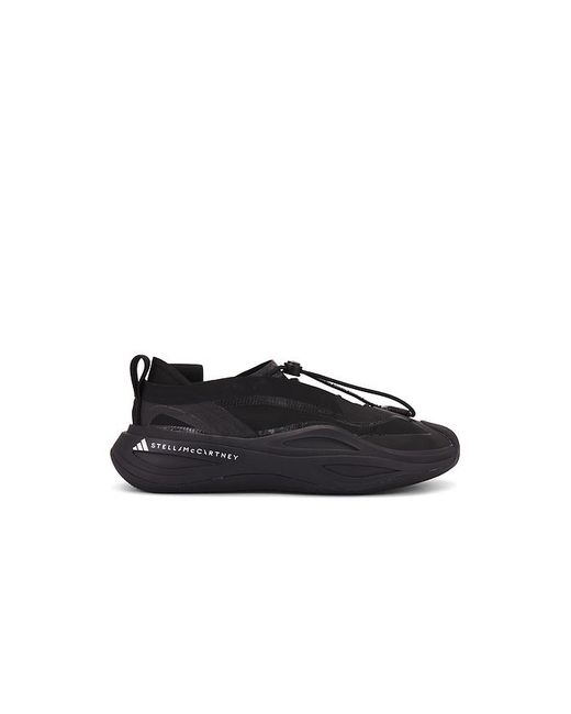 Adidas By Stella McCartney Black Sportswear Low Ground Sneaker