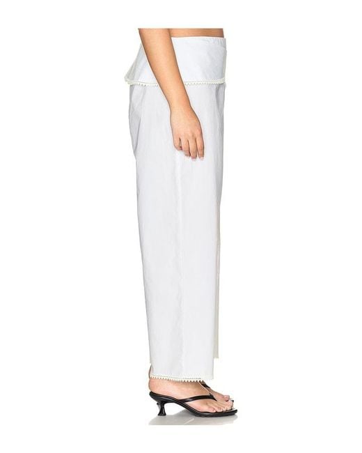 L'academie White 'Academie Marithe Pant