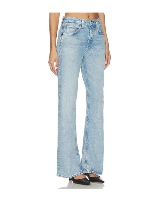 Agolde Blue Kick Boot Jeans