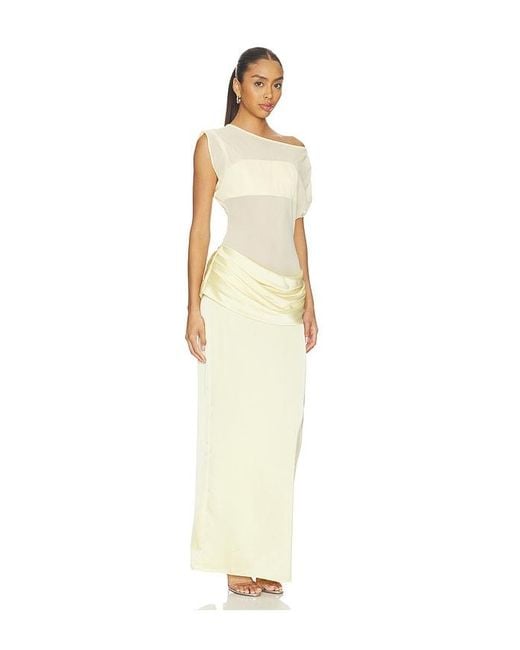 Amanda Uprichard White X Revolve Olandria Midi Dress