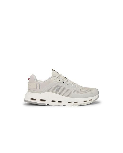 メンズ On Shoes Cloudnova スニーカー White