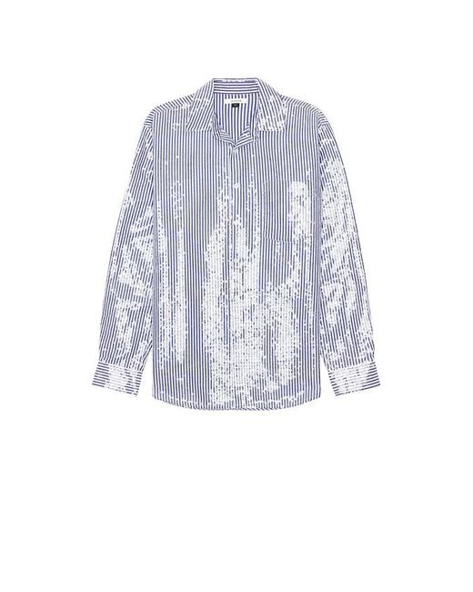 Eytys White Otis Spark Sequin Shirt for men